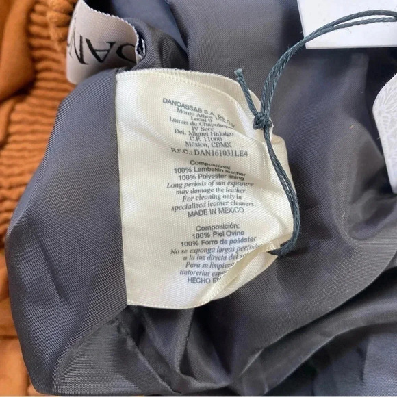 NWT Free People Dan Cassab Ennio Suede Studded Jacket Brown Small - Picture 15 of 17